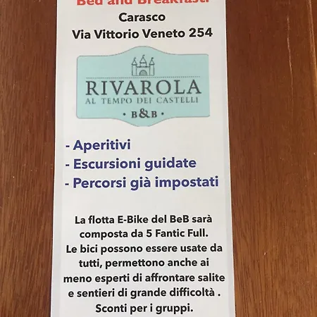 Rivarola Al Tempo Dei Castelli Carasco